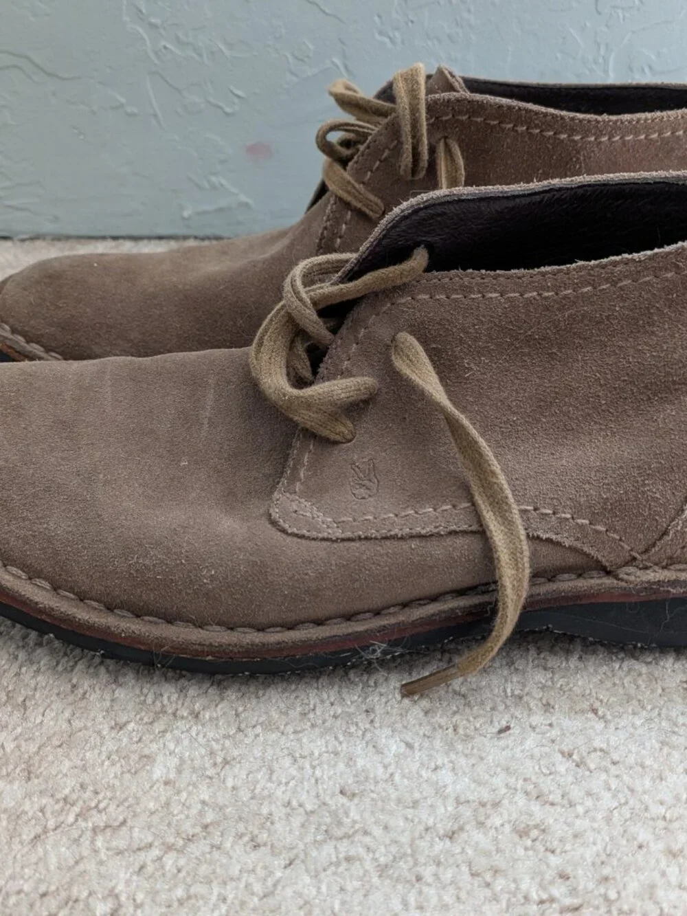 Varvatos Suede Chukka Boots